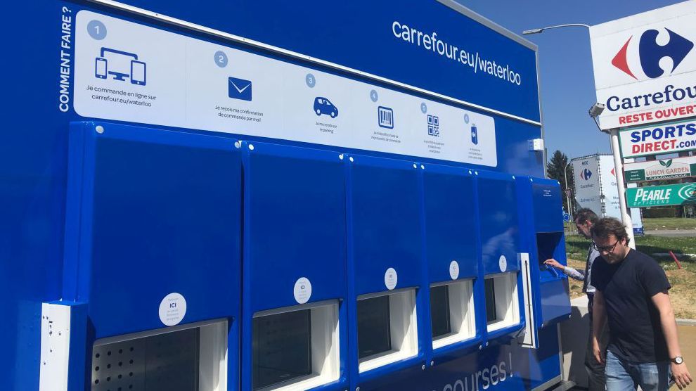 Carrefour lance un drive entièrement automatisé