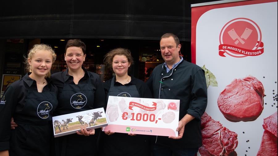 La boucherie Blockeel récompensée pour son étalage de viande