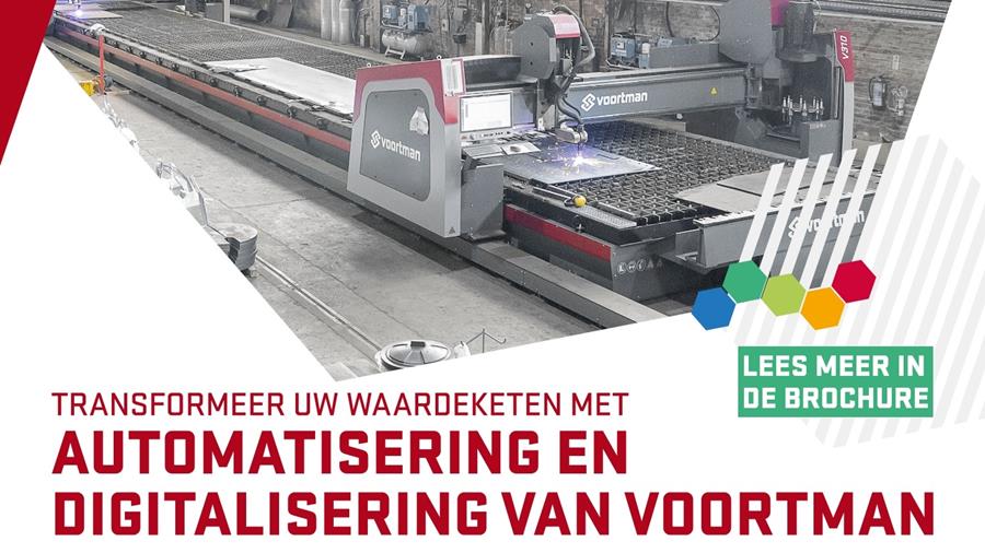 Transformation de la chaîne de valeur grâce à l'automatisation et à la numérisation de Voortman