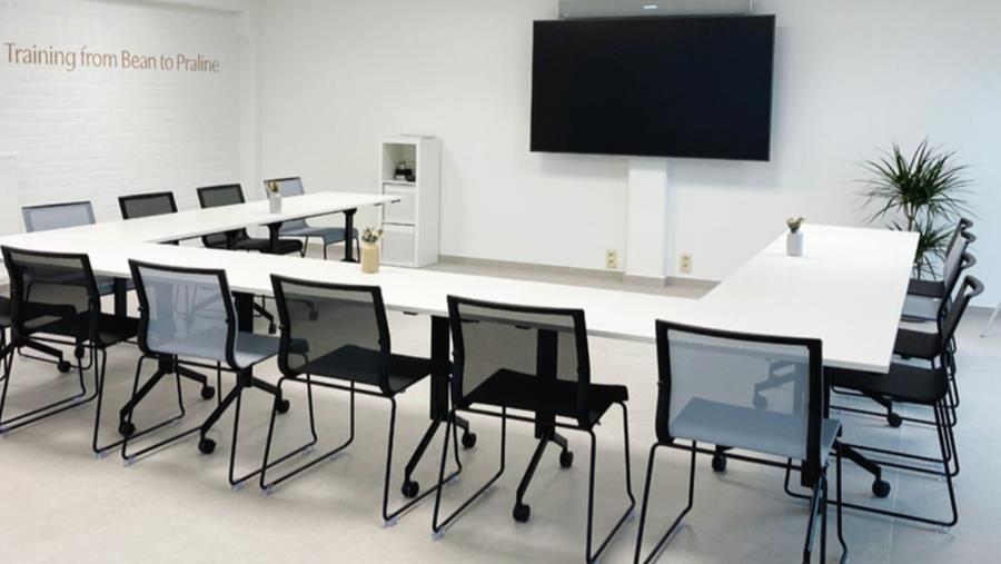 Un lieu d'événement assorti d'une expérience chocolatée