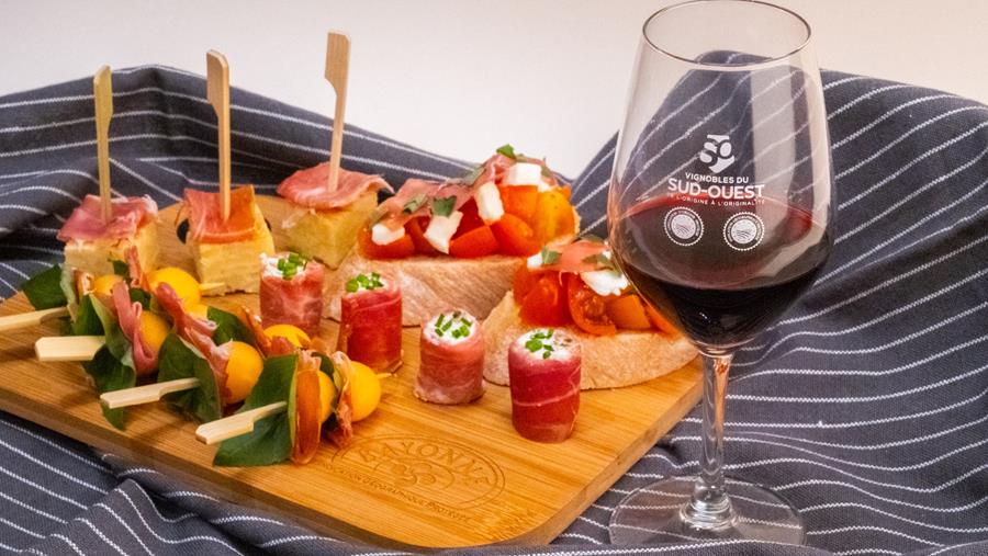 Le jambon de Bayonne IGP et les vins du Sud-Ouest AOP et IGP