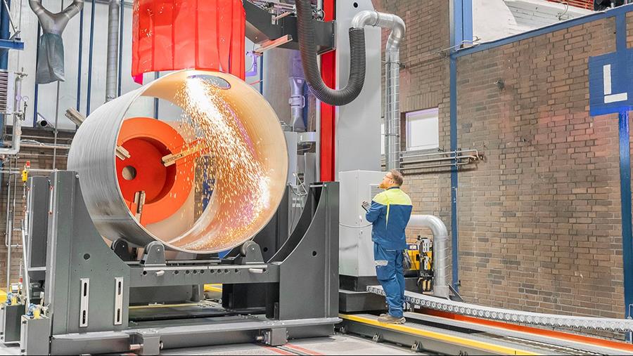 BASF utilise une machine de découpe de tubes Voortman pour une production innovante