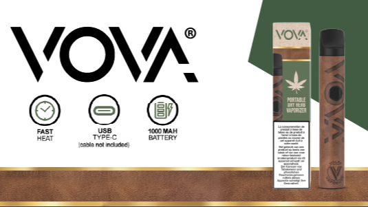 Nieuw product: VOVA - De “Heat but not burn” van cannabis.