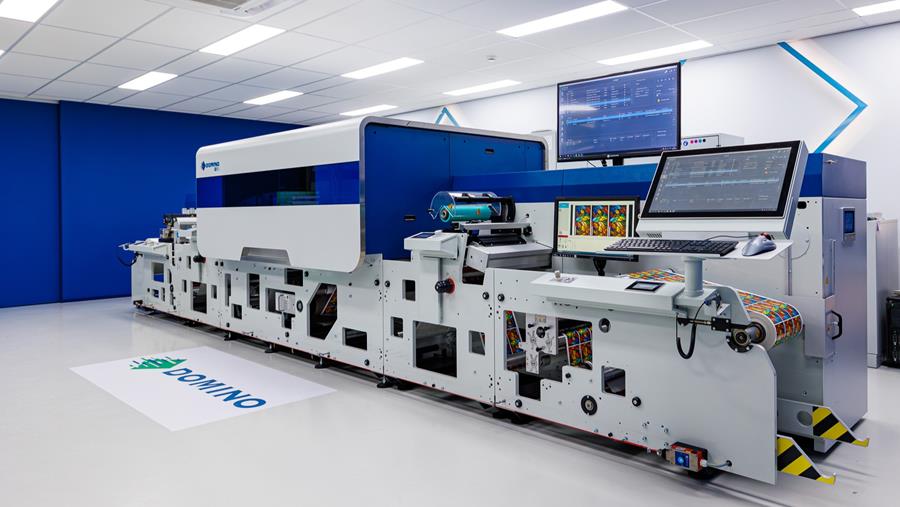 Domino lance un mode de productivité rapide pour la presse numérique d'étiquettes N730i