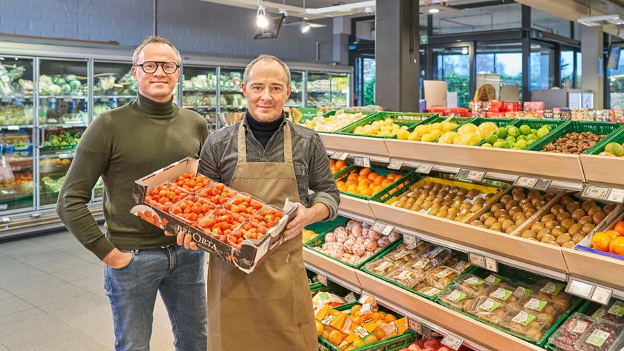 Luc en Guy zijn blij tot de gezellige Spar-familie te behoren