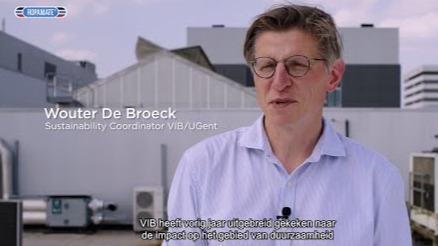 Solution de toiture durable à la VUB