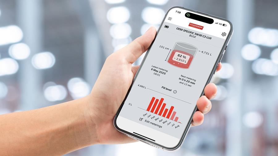 Champion PRO Level Tracker: gestion intelligente des lubrifiants